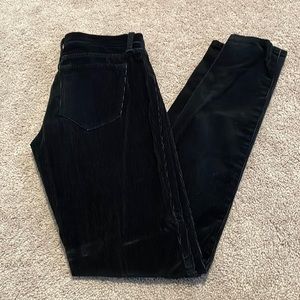 Banana Republic Black Stretch Corduroy Pants